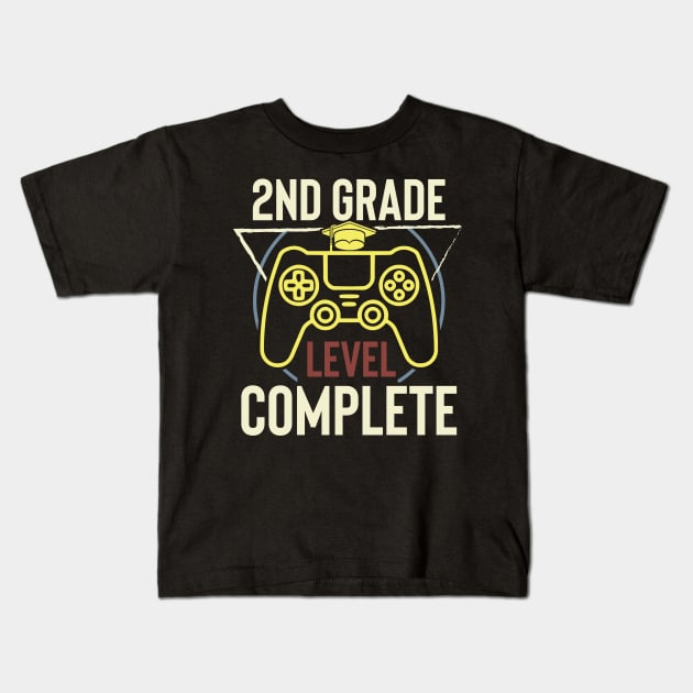 2nd grade level complete Kids T-Shirt by Rich kid